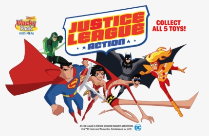 Supergirl Clipart Kid Wonder Woman - Justice League Action Run Superman, HD Png Download, Free Download