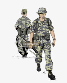Us Special Forces Uniform Vietnam, HD Png Download, Free Download