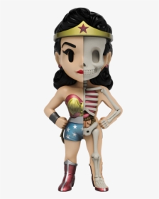 Mighty Jaxx Xxray Plus Wonder Woman Metallic Version, HD Png Download, Free Download