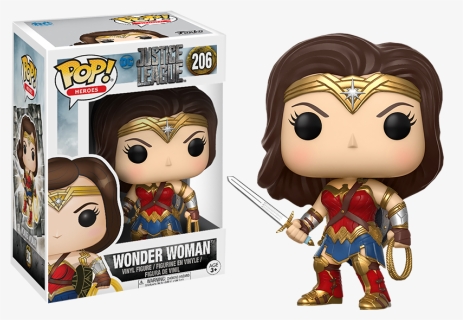 Wonder Woman With Motherbox Funko Pop, HD Png Download, Free Download
