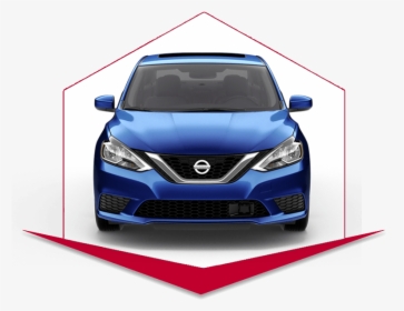 2019 Nissan Sentra In Red Chevron Hexagon - Nissan Sentra, HD Png Download, Free Download