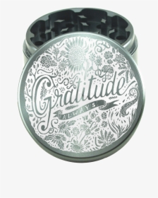 Gratitude Always Grinder - Silver, HD Png Download, Free Download