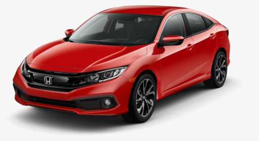 2019 Honda Civic - Honda Civic Rs Turbo Red, HD Png Download, Free Download