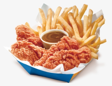 Chicken And Fries Png, Transparent Png, Free Download