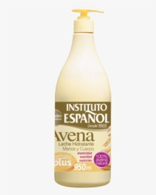 Moisturizing Milk Spanish Institute Avena 950 Ml - Crema Hidratante Avena Instituto Español, HD Png Download, Free Download
