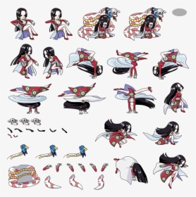 One Piece Hancock Sprite, HD Png Download, Free Download