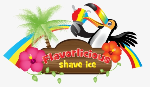 Flavorlicious Shave Ice - Shave Ice Logo, HD Png Download, Free Download