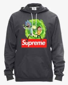 Transparent Supreme Hoodie Png - Supreme Rick And Morty Hoodie, Png Download, Free Download