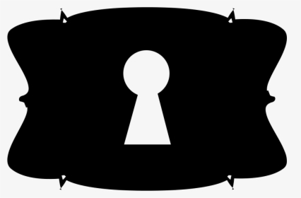 Keyhole In Antique Shape Silhouette, HD Png Download, Free Download