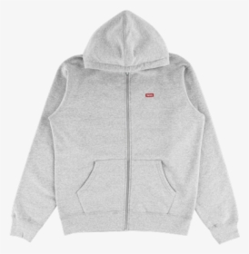 supreme grey zip up hoodie