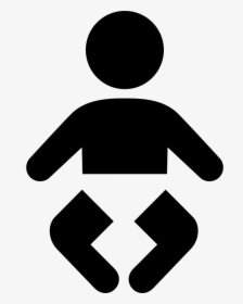 Baby With Diaper - Baby Change Symbol, HD Png Download, Free Download