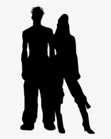 Couple Silhouette Love - Png Shadow Couple, Transparent Png, Free Download