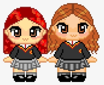 Pixel Art Hermione, HD Png Download, Free Download