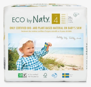 Baby Diapers - Eco By Naty Size 4, HD Png Download, Free Download