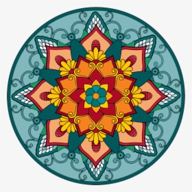 Mandala Coloring Pages - Mandala Clipart, HD Png Download, Free Download
