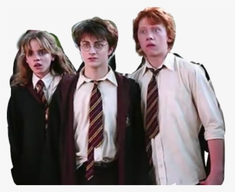 #harry #ron #hermione #bestfriendsforever - Harry Potter Golden Trio Worries, HD Png Download, Free Download