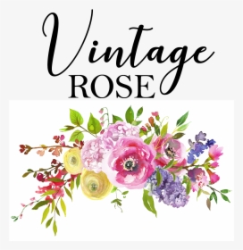 Transparent Vintage Roses Png - Flower Vintage, Png Download, Free Download
