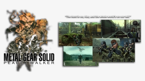 Metal Gear Solid Peace Walker, HD Png Download, Free Download