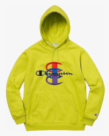 Supreme Champion Hoodie Stacked C, HD Png Download, Free Download