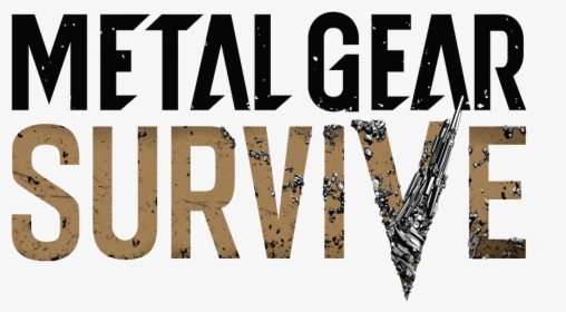 Metal Gear Logo Png - Metal Gear Survive Title, Transparent Png, Free Download