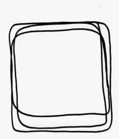 Line Art Clipart , Png Download - Square Drawing Frame Png, Transparent Png, Free Download