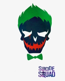 Joker Harley Quinn Logo, Hd Png Download , Png Download - Joker Emoji Suicide Squad, Transparent Png, Free Download