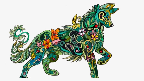 Nature Escapes Intricate Animals And Patterns Colored, HD Png Download, Free Download