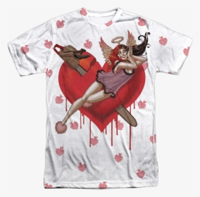 Bloody Valentine Harley Quinn T-shirt, HD Png Download, Free Download
