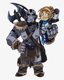 Critical Role Pike And Grog, HD Png Download, Free Download
