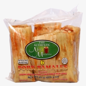 6 Count Pork Tamales With Red Chile Albuquerque - Snack, HD Png Download, Free Download