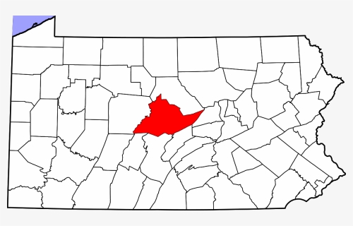 Map Of Pennsylvania Highlighting Pike County - Luzerne County Pa, HD Png Download, Free Download