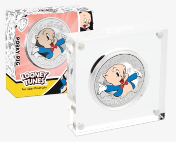Silver Numis Looney Tunes Porky Pig 2019 1 Oz - Looney Tunes 2019, HD Png Download, Free Download