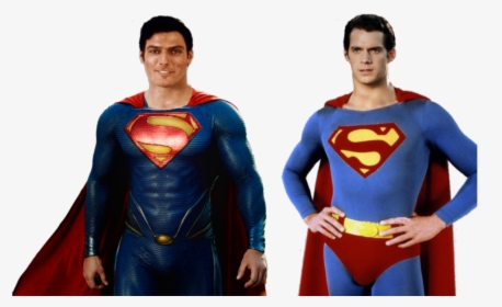 Transparent Henry Cavill Superman Png - Christopher Reeve Superman Henry Cavill, Png Download, Free Download
