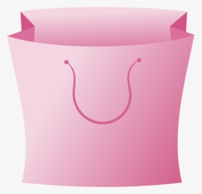 Paper Shopping Bags & Trolleys Clip Art - Shopping Bag Logo Pink, HD Png Download, Free Download