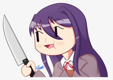 Anime Girl Getting Stabbed, HD Png Download, Free Download