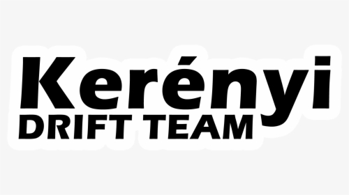 Kerenyi Drift Team Official Site - Black-and-white, HD Png Download, Free Download