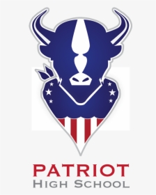 Patriot Vector Logo - Patriot High School Peyton Colorado Logo, HD Png Download, Free Download