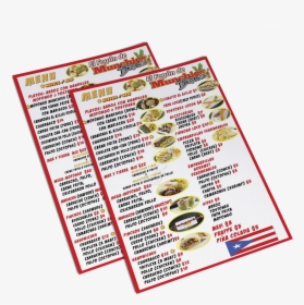 Menu Png - Brochure, Transparent Png, Free Download