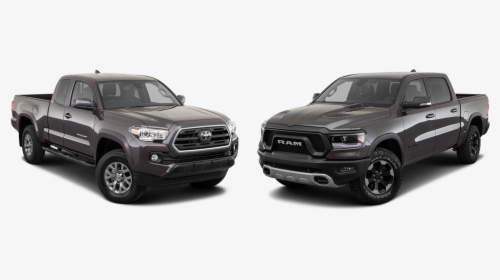 2019 Toyota Tacoma Vs - Ram Trucks, HD Png Download, Free Download