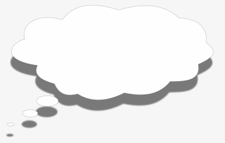 Thinking Bubble Png White, Transparent Png, Free Download