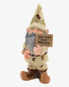 Support Our Troops Gnome, HD Png Download, Free Download