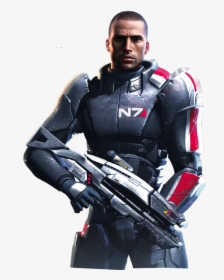 Commander Shepard - Mass Effect Shepard Mark Vanderloo, HD Png Download, Free Download