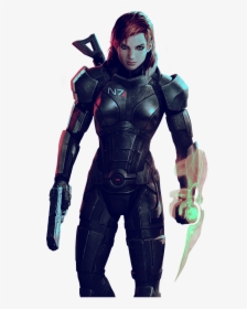 Mass Effect Female Shepard Armor, HD Png Download, Free Download