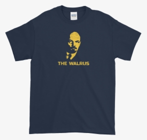 Vladimir Walrus Lenin T-shirt Navy - 28 To 3 Shirt, HD Png Download, Free Download