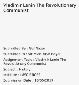 Vladimir Lenin Png, Transparent Png, Free Download