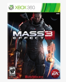 Mass Effect 3 Image - Mass Effect 3 Xbox 360 Cover, HD Png Download, Free Download