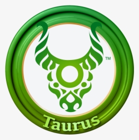 Zodiac Sign - Taurus - Taurus Sign Green, HD Png Download, Free Download