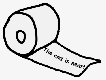 Toilet Paper The End, HD Png Download, Free Download