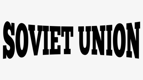 Lettering Soviet Union Clip Arts, HD Png Download, Free Download