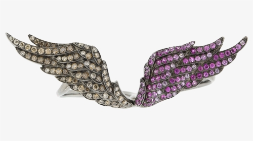 Purple Wings Png, Transparent Png, Free Download